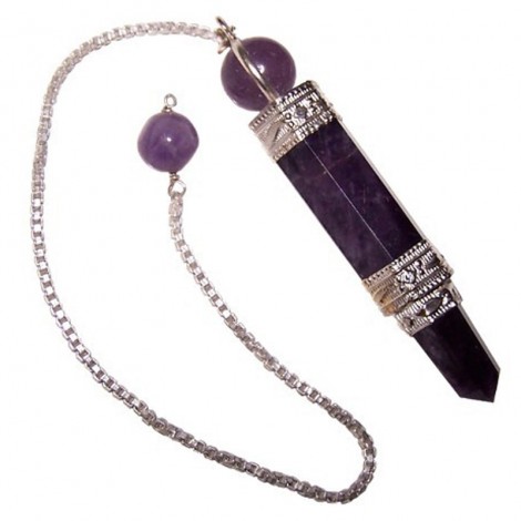 Εκκρεμές από Αμέθυστο με Αιχμή– Amethyst