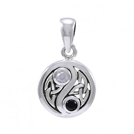 Κέλτικο Yin Yang για Αγάπη και Αρμονία - Ασήμι 925°