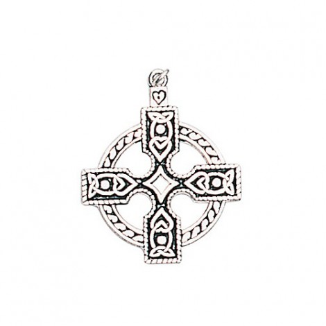 Wheel Headed Celtic Cross για Έμπνευση και Διαίσθηση - Ασήμι 925°