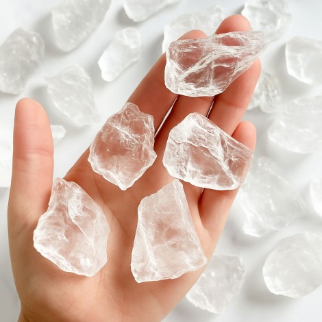 Ακατέργαστο Kομμάτι Κρύσταλλος Χαλαζίας – Crystal Quartz 