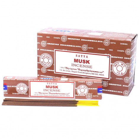 Αρωματικά Sticks Musk Satya 
