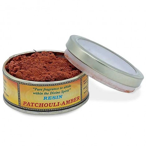 Αρωματική Σκόνη Πατσουλί & Κεχριμπάρι 40gr