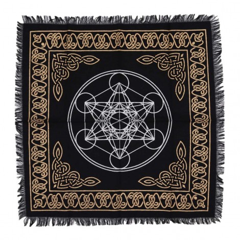 Πανί Βωμού & Ταρώ Metatron’s Cube 50Χ50cm