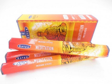 Satya Incense Sticks Hexa Meditation