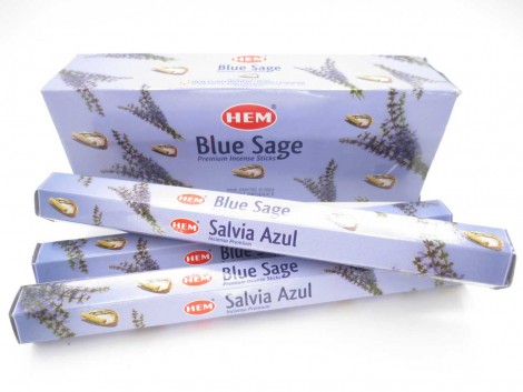 Αρωματικά Στικ Μπλε Φασκόμηλο – Blue Sage HEM