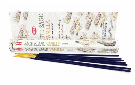 Αρωματικά Στικ White Sage - Vanilla HEM