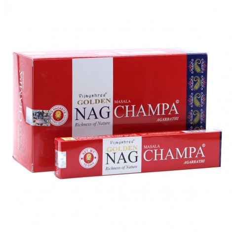 Αρωματικά Στικ Golden Nag Champa 15γρ