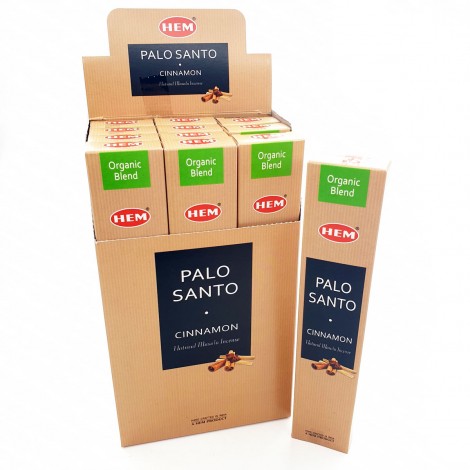 HEM Organic Palo Santo & Κανέλα - Βιολογικά Αρωματικά Στικ