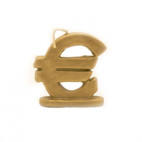 Κέρινο Ομοίωμα Euro Χρυσό