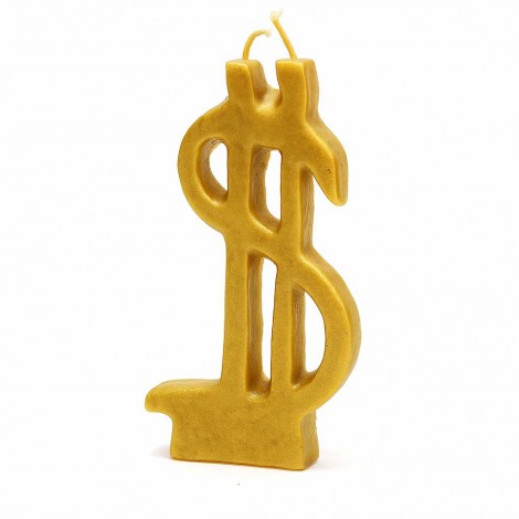 Κέρινο Χρυσό Ομοίωμα Δολάριο για Πλούτο, Τύχη & Ευημερία