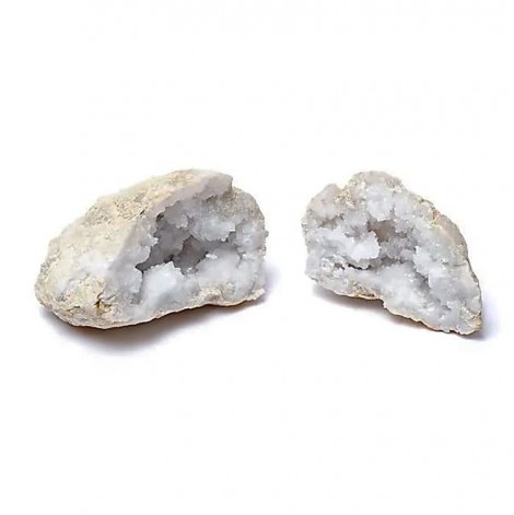 Φυσικό Πέτρωμα Calcite Geodes - Γεώδες από Ασβεστίτη 160g