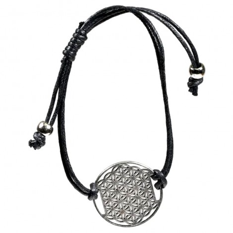 Βραχιόλι Flower of Life  – Ρυθμιζόμενο κορδόνι
