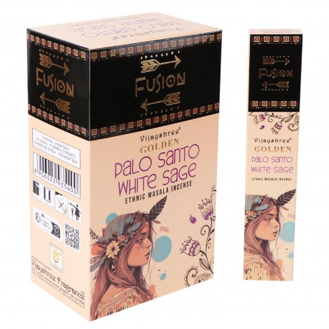 Golden Palo Santo & White Sage – Αρωματικά Sticks 15gr