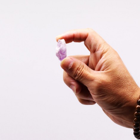 Φυσική Αιχμή Αμέθυστου (Amethyst Crystal Point) 3-4cm