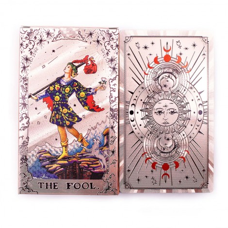 Κάρτες Ταρώ Rose Gold Foil – Moon Phase