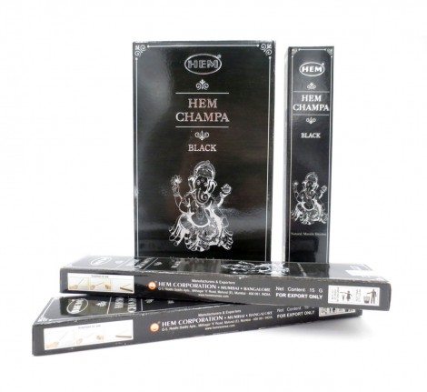 Αρωματικά Στικ HEM Black Champa – Θυμίαμα Masala 15g