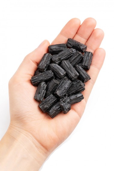 Ακατέργαστη Μαύρη Τουρμαλίνη – Black Tourmaline (Πακέτο 100g)