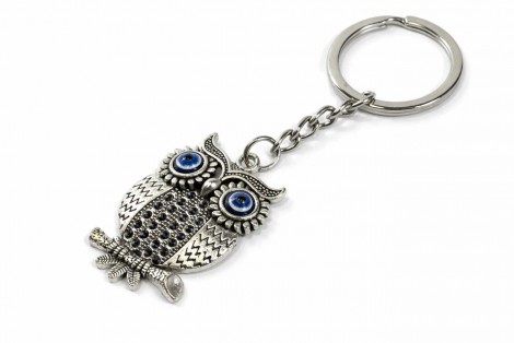 Μπρελόκ Κουκουβάγια Feng Shui – Σοφία, Προστασία & Τύχη