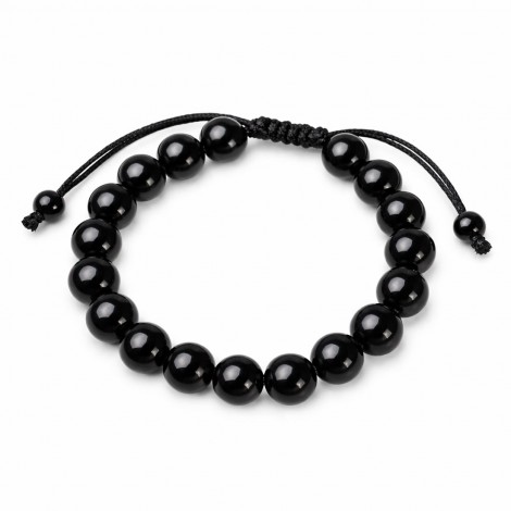 Βραχιόλι Μαύρου Οψιδιανού – Ισχυρή Προστασία & Ενεργειακή Δύναμη 10mm