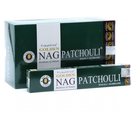 Αρωματικά Στικ Golden Nag Patchouli – Πατσουλί 15gr
