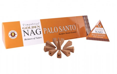 Backflow Κώνοι Golden Nag Palo Santo – Πάλο Σάντο