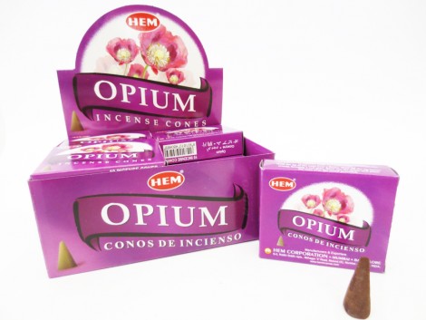 Αρωματικοί Κώνοι Opium για Χαλάρωση και Θετική Σκέψη