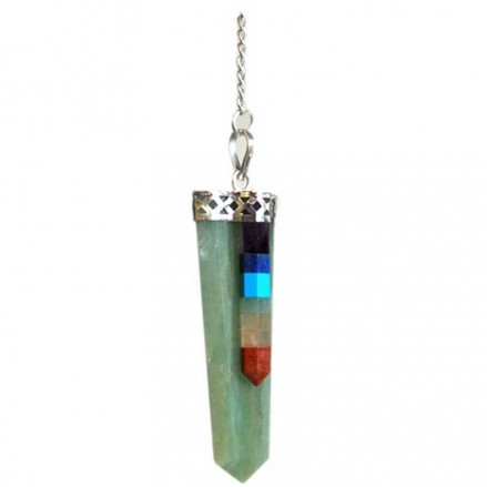 Εκκρεμές Τσάκρα σε Αβεντουρίνη – Chakra Pendulum in Aventurine