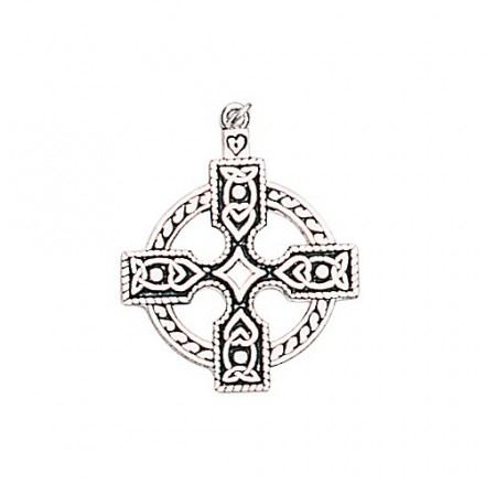 Wheel Headed Celtic Cross για Έμπνευση και Διαίσθηση - Ασήμι 925°