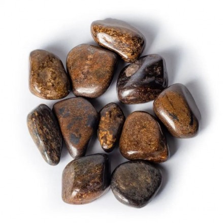 Μεγάλο Βότσαλο Μπρονζίτη - Bronzite 4-6cm 