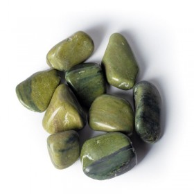 Μεγάλο Βότσαλο Πράσινος Ίασπις - Green Jasper  4-5cm 