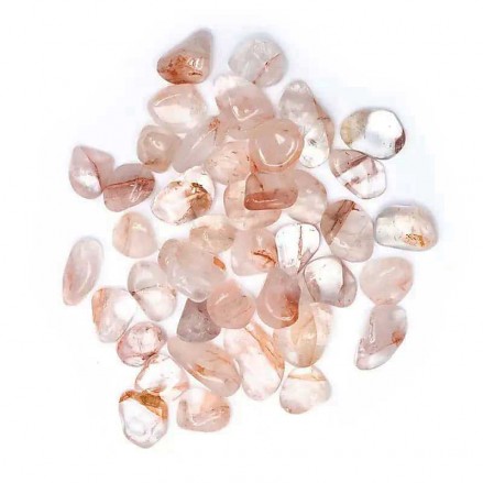 Βότσαλο Χαλαζία με Αιματίτη - Hematite quartz  3-4cm