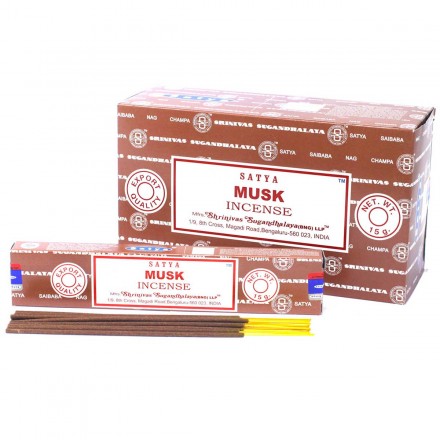 Αρωματικά Sticks Musk Satya 
