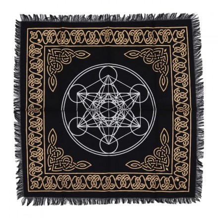 Πανί Βωμού & Ταρώ Metatron’s Cube 50Χ50cm
