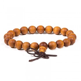 Μάλα Βραχιόλι Σανταλόξυλο – Sandalwood, Ελαστικό 8mm