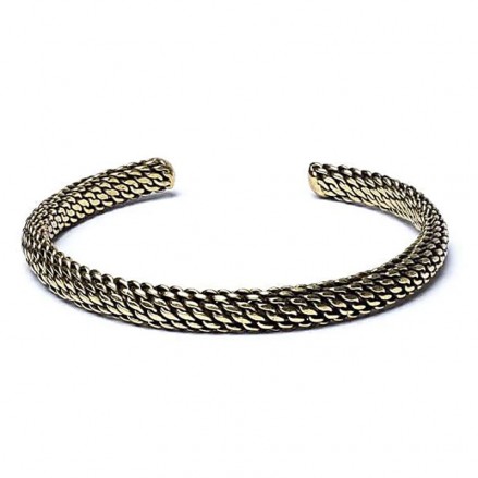 Βραχιόλι σε Σχήμα Αλυσίδα Χρυσό – Ορείχαλκος