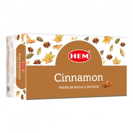 Αρωματικά Στικ HEM Premium Masala Cinnamon – Κανέλα για Τύχη 15g