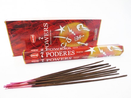 Αρωματικά Sticks Seven Powers για Σθένος και Δύναμη
